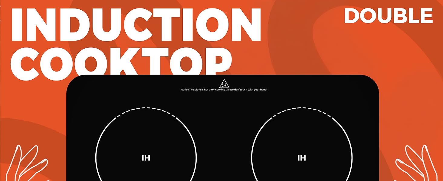 portable induction cooktop electric cooktop double burner induction cooktop