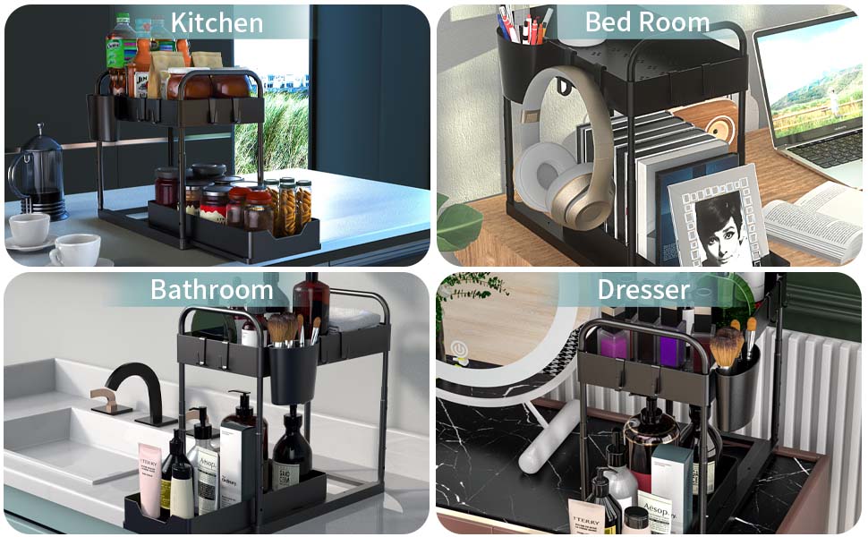 bathroom storage cabinet under the sink organizer kitchen under sink storage for bathroom  