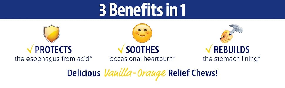 3 Benefits in 1, Protects, Soothes, Rebuilds