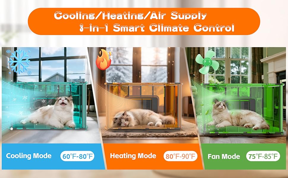 cooling house for cat