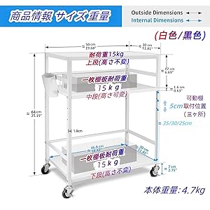  製品情報３段タイプ