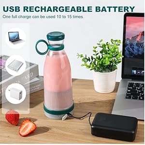 USB Rechargeable The mini juice