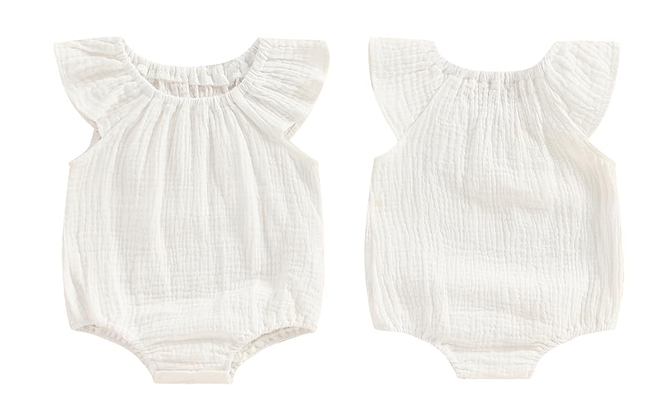baby girl onesies 3-6 months summer clothes rompers boys coming home outfits white 6-12 12-18 months