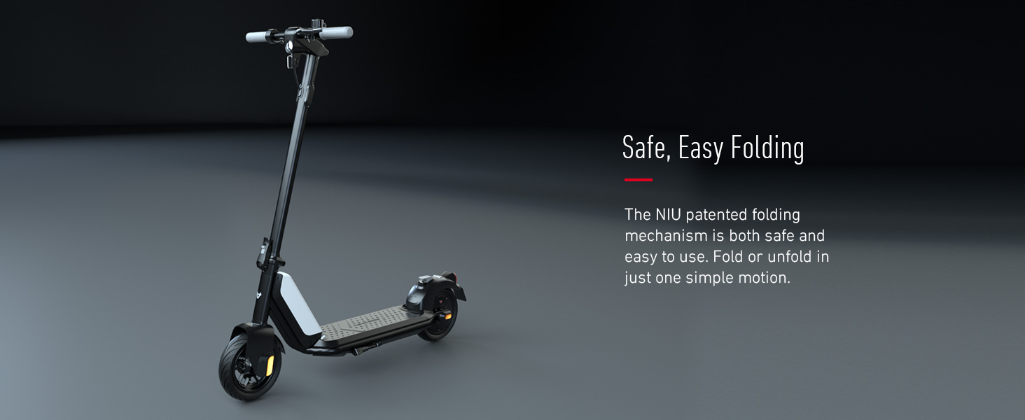 NIU KQi1 électrique Pro pour adultes Puissance de 250 W, portée de 25,5 km