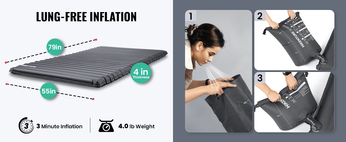 camping pad for sleeping