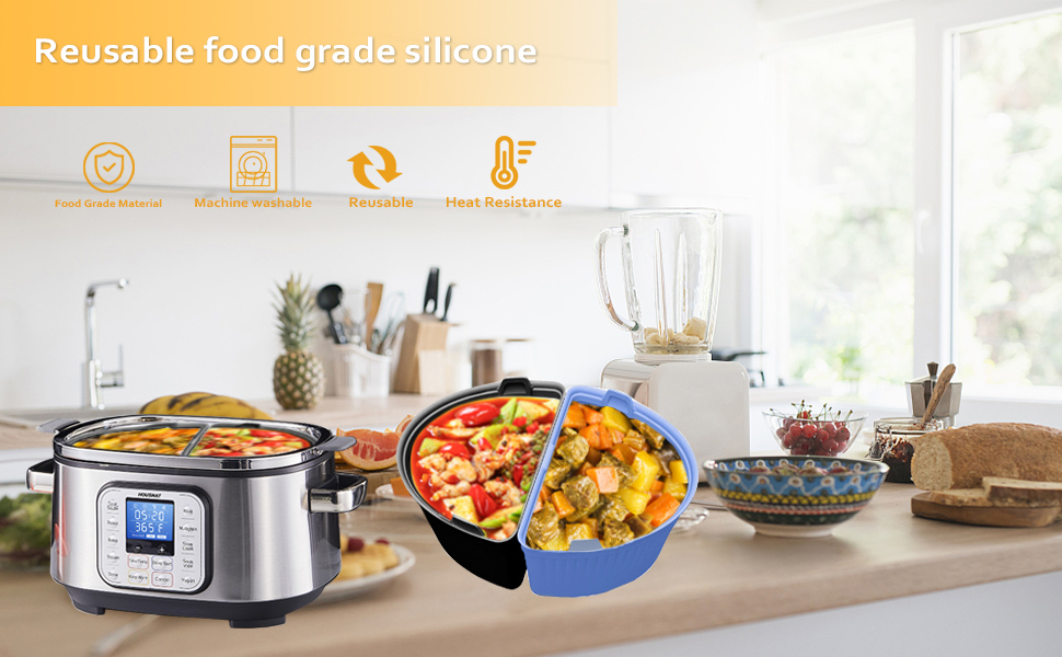 Slow Cooker Liners fit CrockPot 6 Quart Oval Slow Cooker