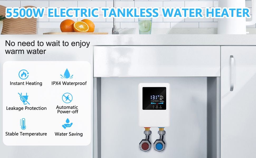 Tankless Water Heater Electric 110V