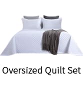 HOMBYS Premium Feather and Down Comforter for All Season Use, Oversized King 116 x 98, White Duvet Insert with 100% C F0b06b2c 70e2 489d B700 2b3470f42efb. AC SR166,182