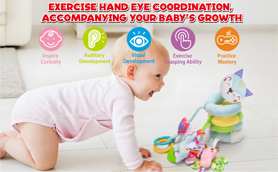 hanging car seat toys