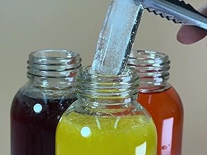 zukro Glass Juice Bottles with Lids for Juicing 18 oz, Reusable Clear Glass Water Bottles