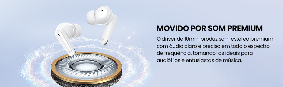 Fone de Ouvido Esportivo Sem Fio Fone Bluetooth
