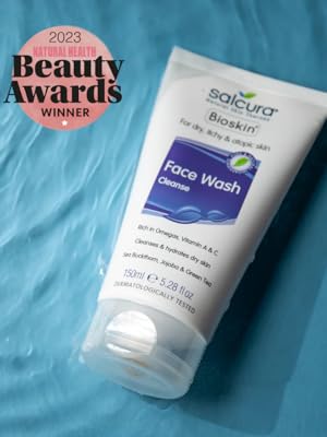 Salcura Natural Skin Therapy, Bioskin Face Wash, Natural