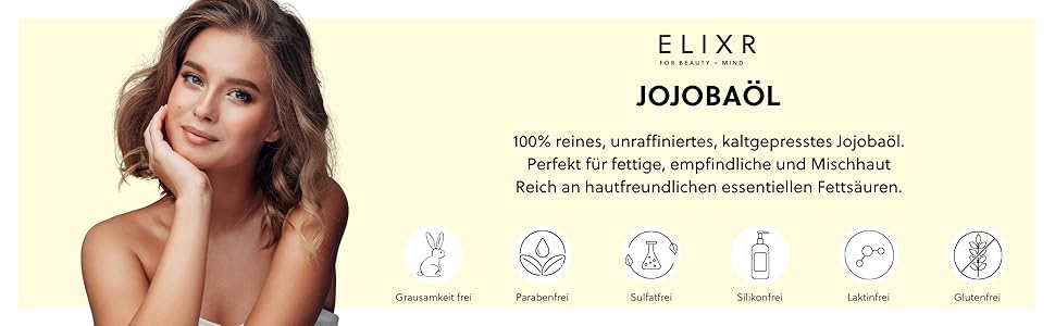 Huile de jojoba bio - Avantages :