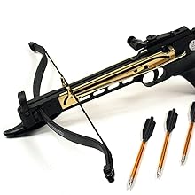 crossbow with 3 bolts