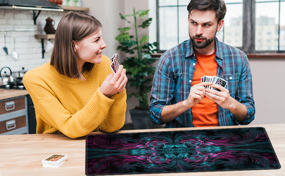 Amazon.com: Playmat for MTG, Card Game Mat Non-Slip Rubber