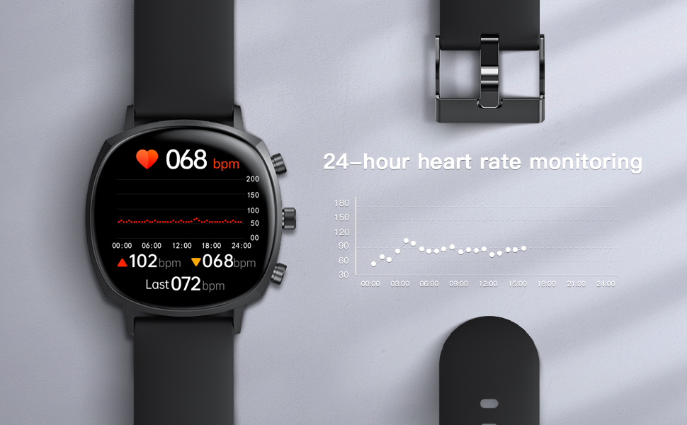 ANDFZ Smart Watch, (Call Receive/Dial) Smart Watches for Men