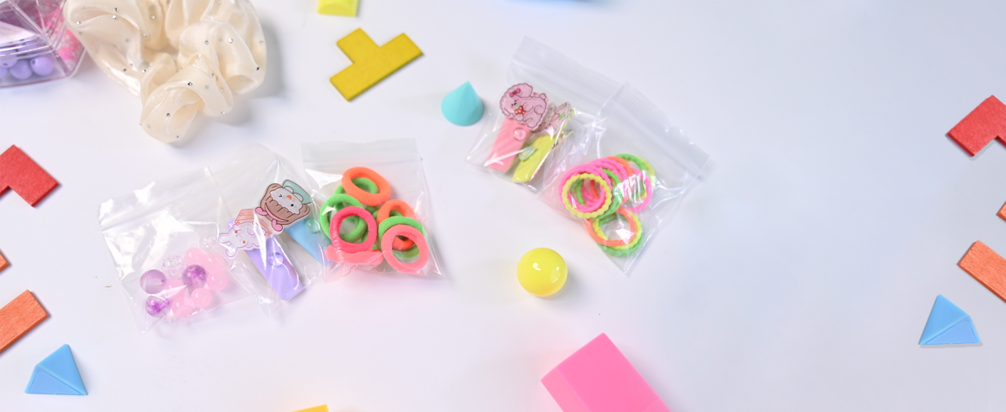 Cloudsluky clear zipper seal bags