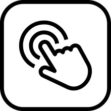Boutons tactiles numériques
