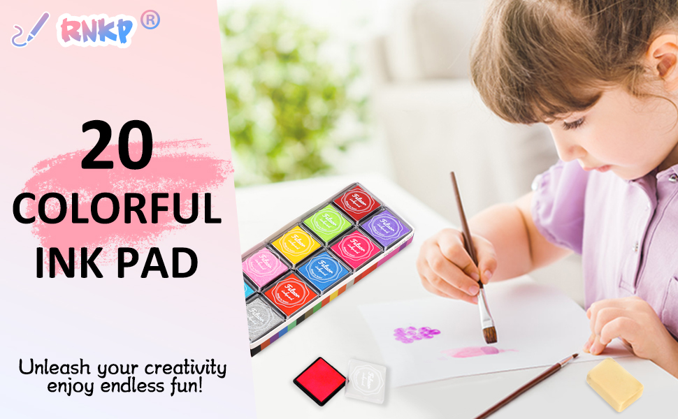 ink pad for rubber stamping