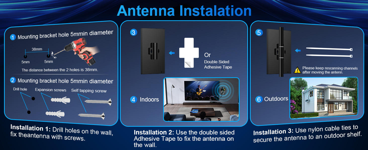 digital antenna for tv