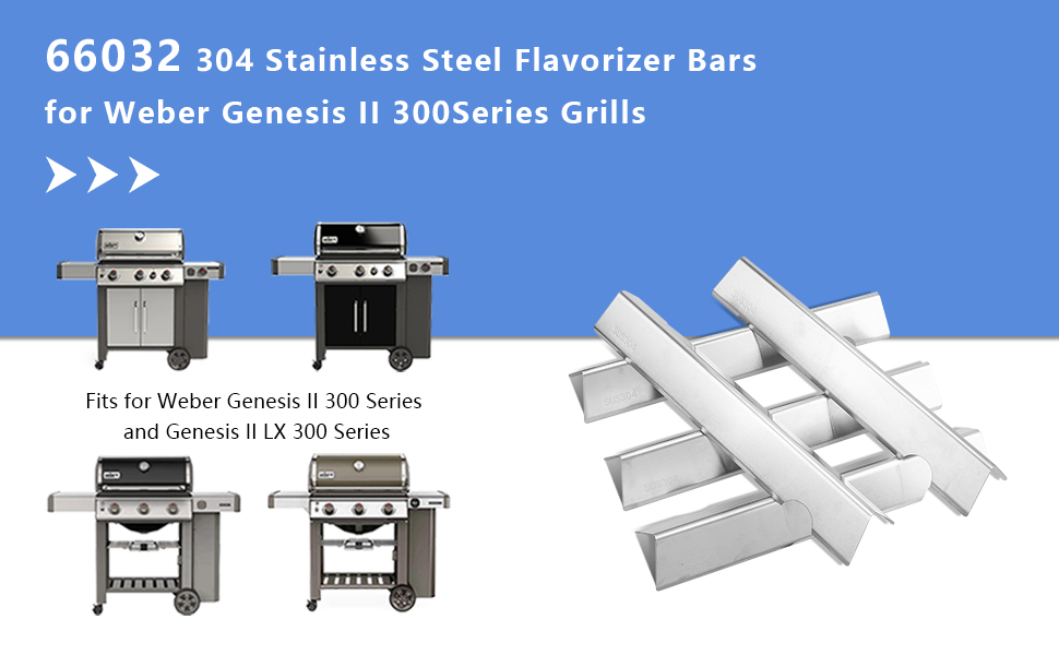 Grill Parts Flavorizer Bars for er Genesis II Genesis ii