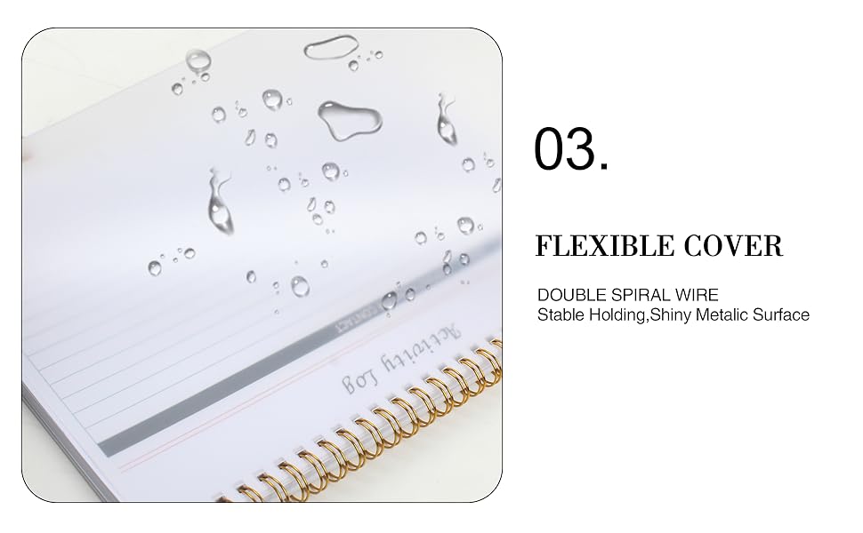 Activity Log Book, Daily Planner To Do List for Office