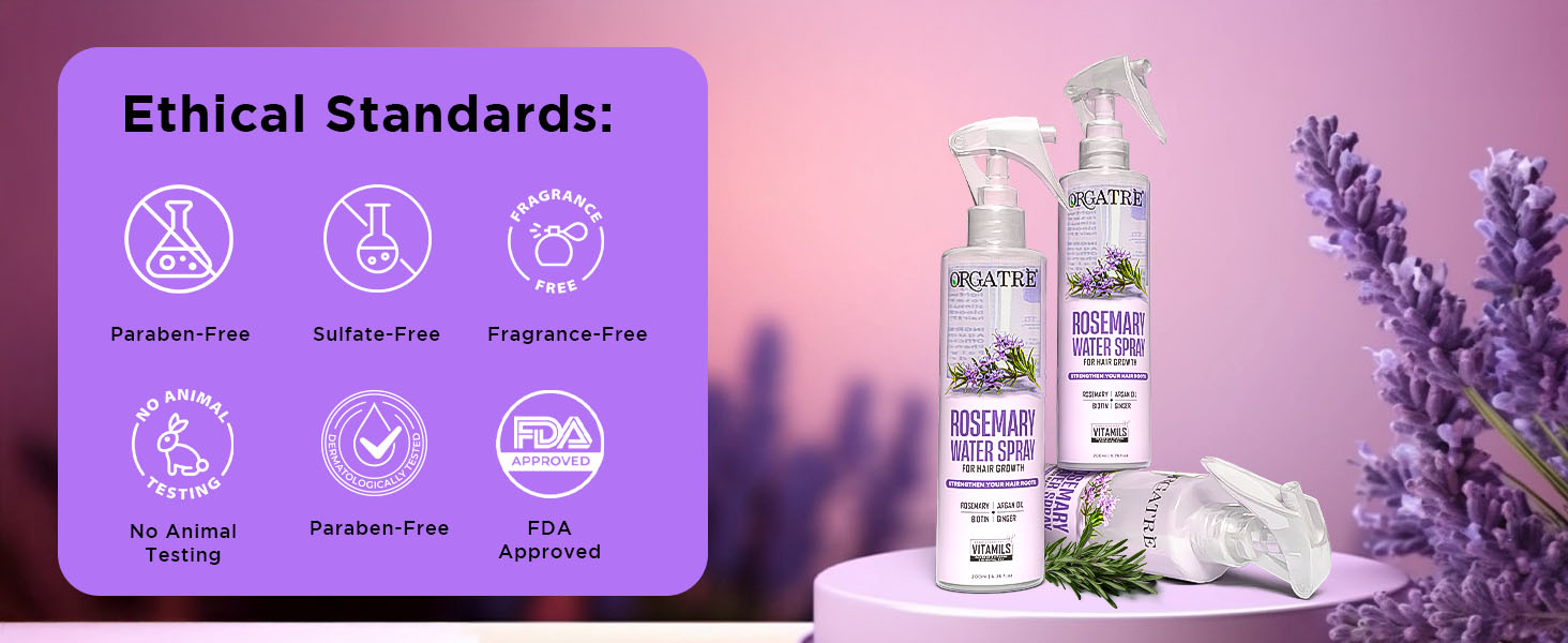 rosemary water spray hair