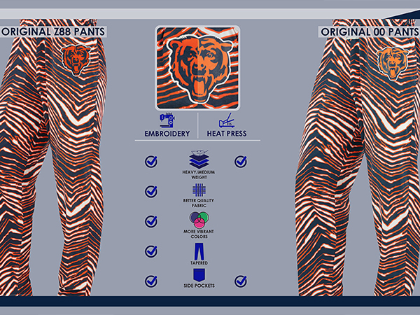Amazon.com: Zubaz NFL Unisex Z88 Pants for Men and Women