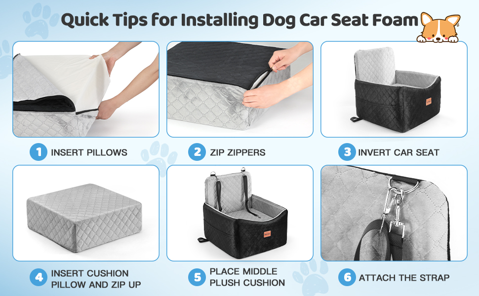 car seat for small dog、medium dog car seat