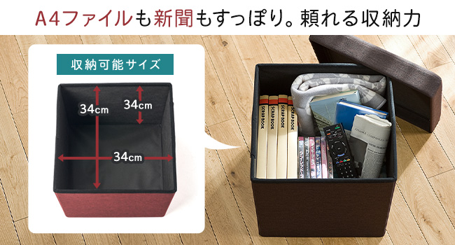 ボックスチェア 収納BOXスツール サンワダイレクト 収納付きスツール