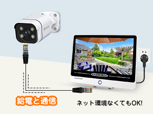 Amazon.co.jp: 【最新800万画素】 YESKAMO 防犯カメラ 屋外 POE