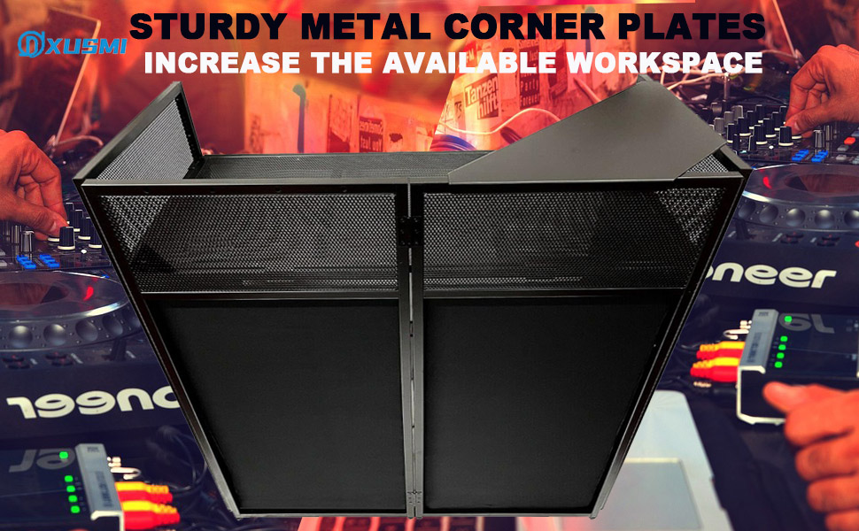 DJ table stand's elevation panel