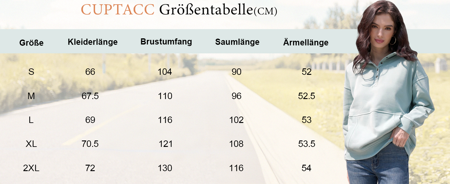 Cuptacc Damen Stehkragen Sweatshirt Mit Taschen Herbst Winter F0dd41d8 Bd86 49c2 8a3d C799023b7557. CR0,0,1464,600 PT0 SX1464 V1