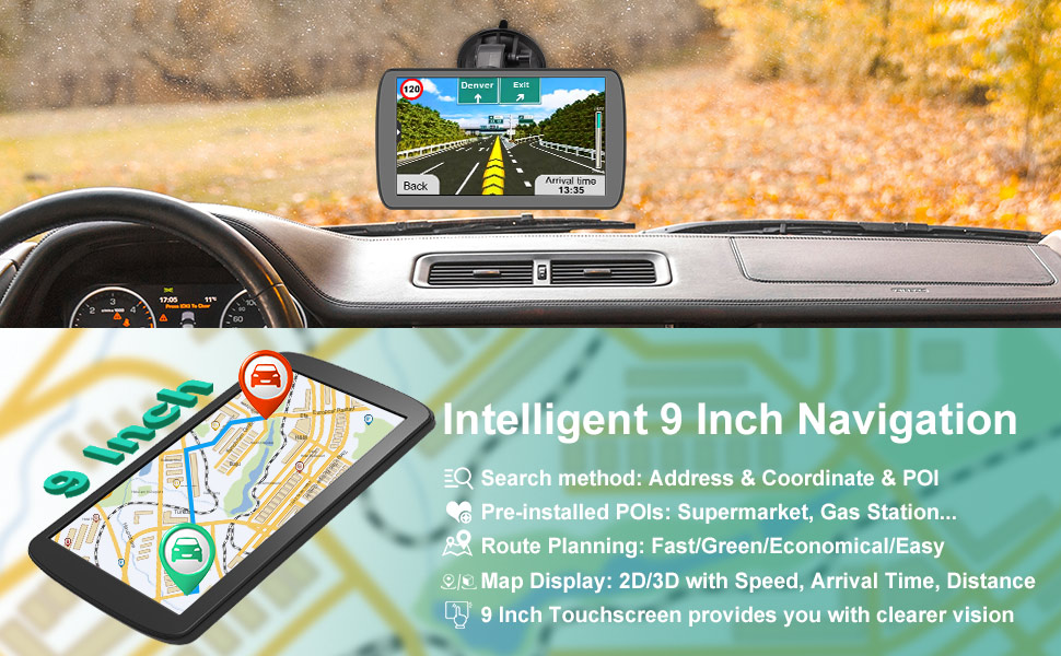 GPS Navigation for Car