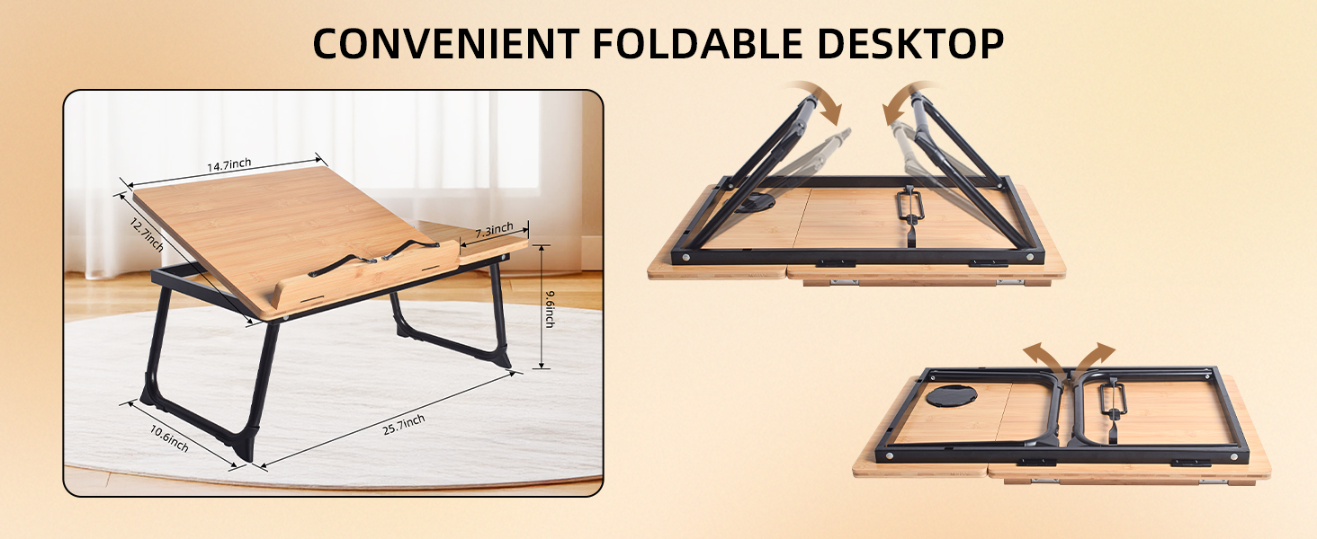 bed trays for eating and laptops