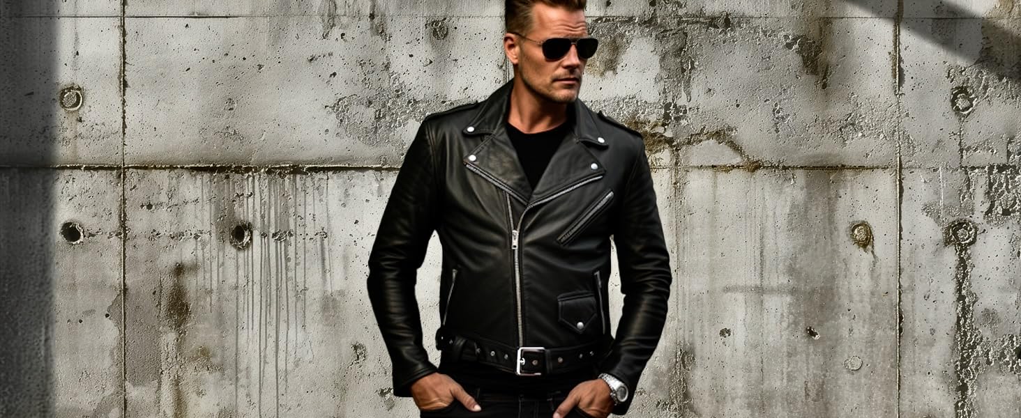 Bohmberg Brando Leather Jacket