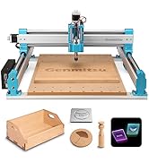 Genmitsu CNC Machine 4040-PRO for Wood Acrylic MDF Nylon Carving Cutting, GRBL Control, 3 Axis CN...