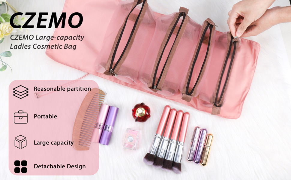 Neceser Maquillaje Organizador Colgar Organizador Viaje Percha de Maquillaje