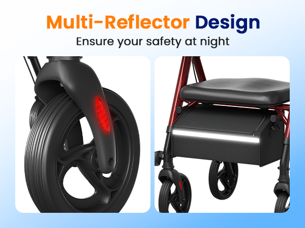 walkersよしき Amazon.com: Walkers for Seniors, Z21 Rollator Walker with