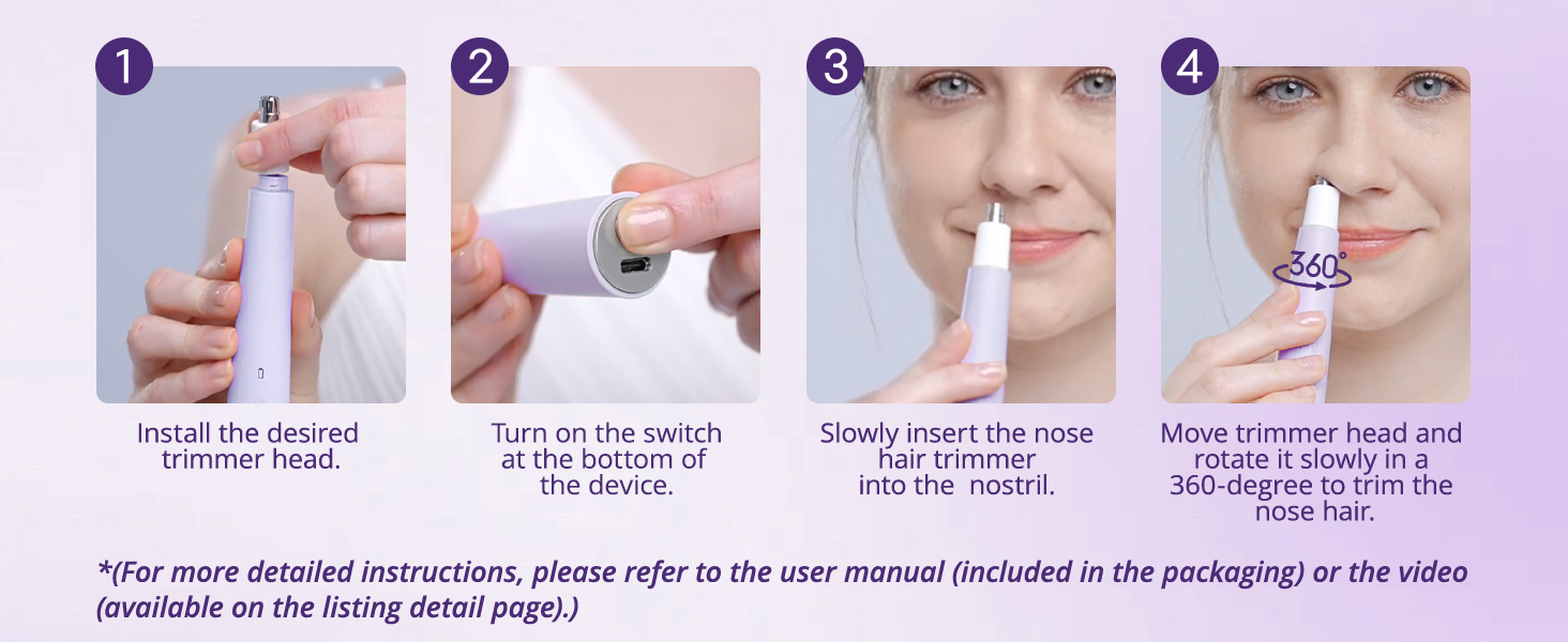 nose hair trimmer