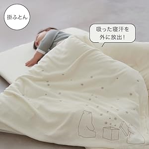 Amazon｜LOWYA ロウヤ 丸洗いOK お昼寝布団 7点セット お昼寝