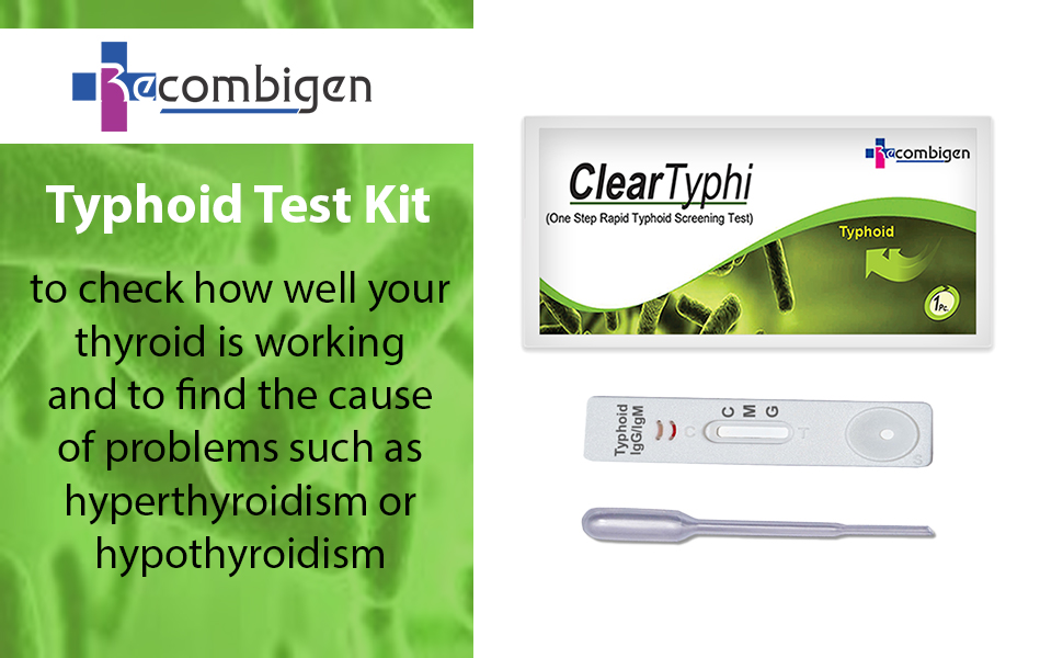 Typhoid Test Kit IgG/IgM(Serum/Plasma), Antigen Rapid Test