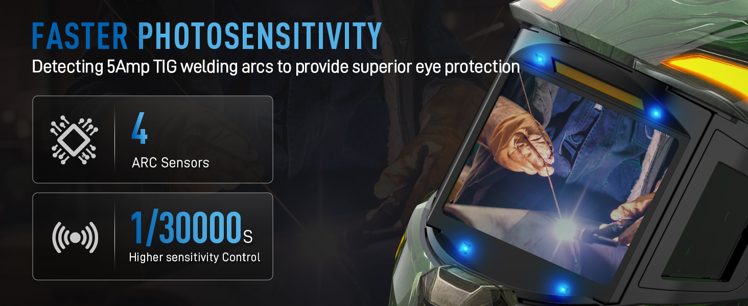 FASTER PHOTOSENSITIVITY