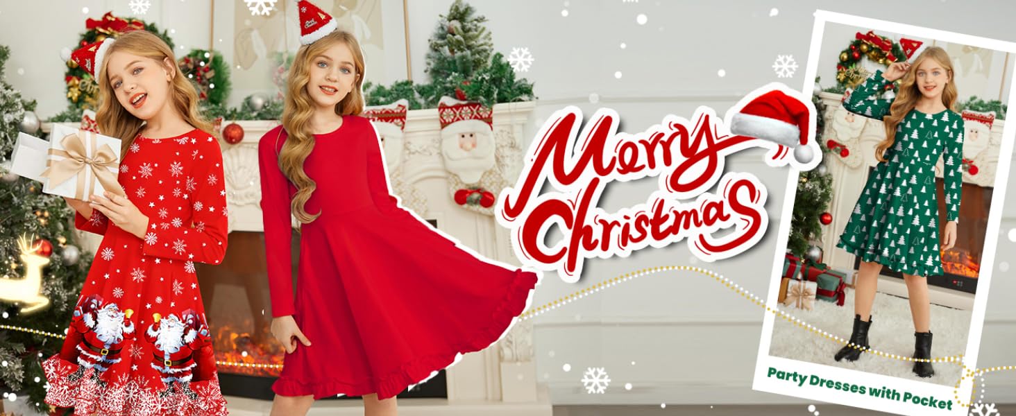 girls christmas dress