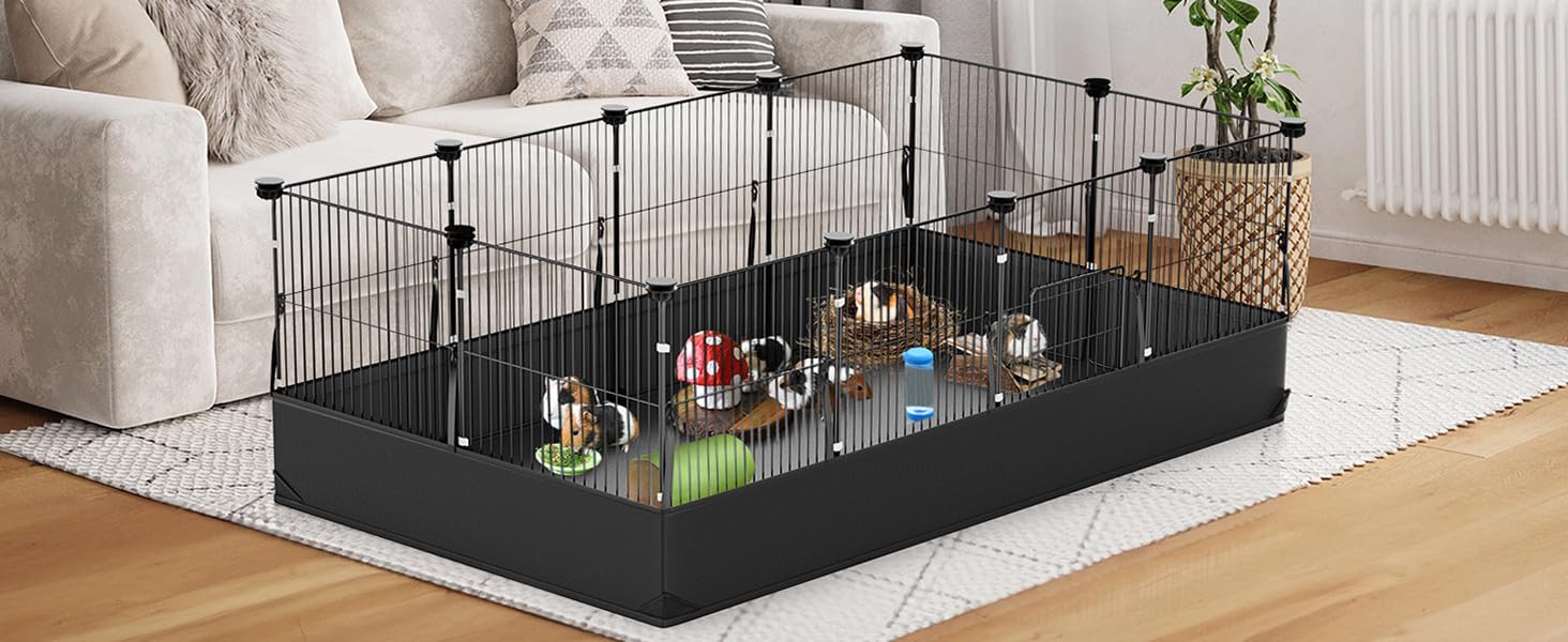 Suitable for multiple small pets for living and playing