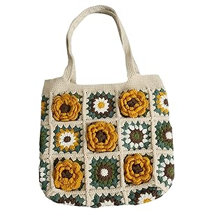 Boho Flower Tote