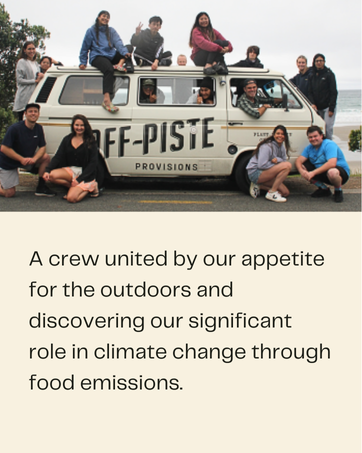 A crew united by our appetite for the outdoors and discovering our significant role in