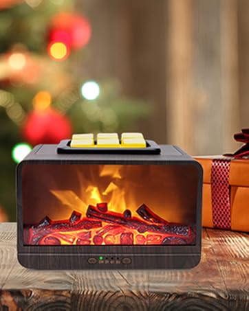 fireplace wax warmer