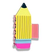 Back to School Hair Claw Clips Pencil Hair Claw Clip Cute Hair Clips for Women Teacher Funny Claw...