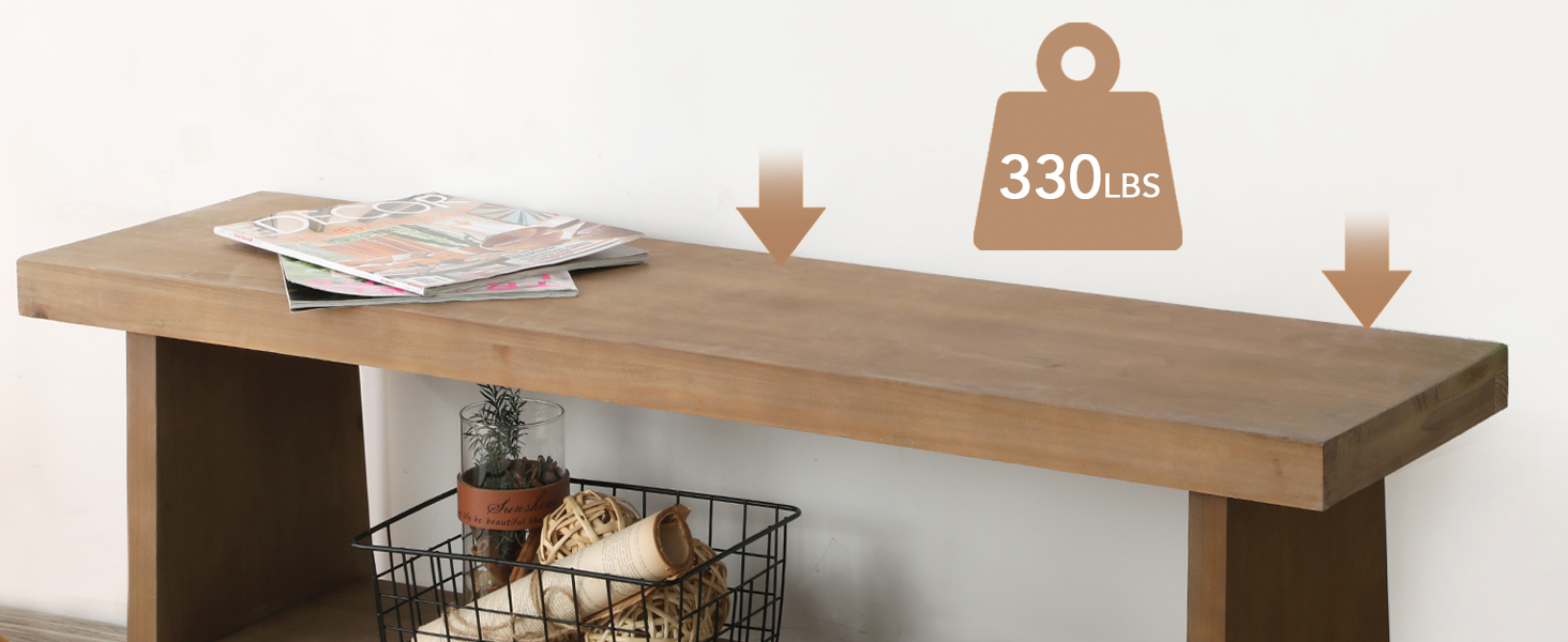 wood bench indoor